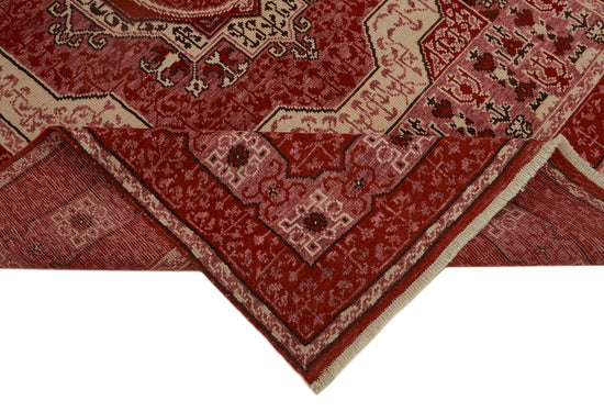 6x8 Red Oushak Rug - 44462
