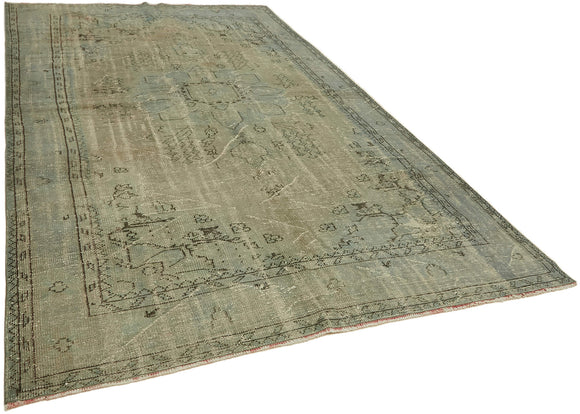 7x11 Blue Overdyed Rug - 44494