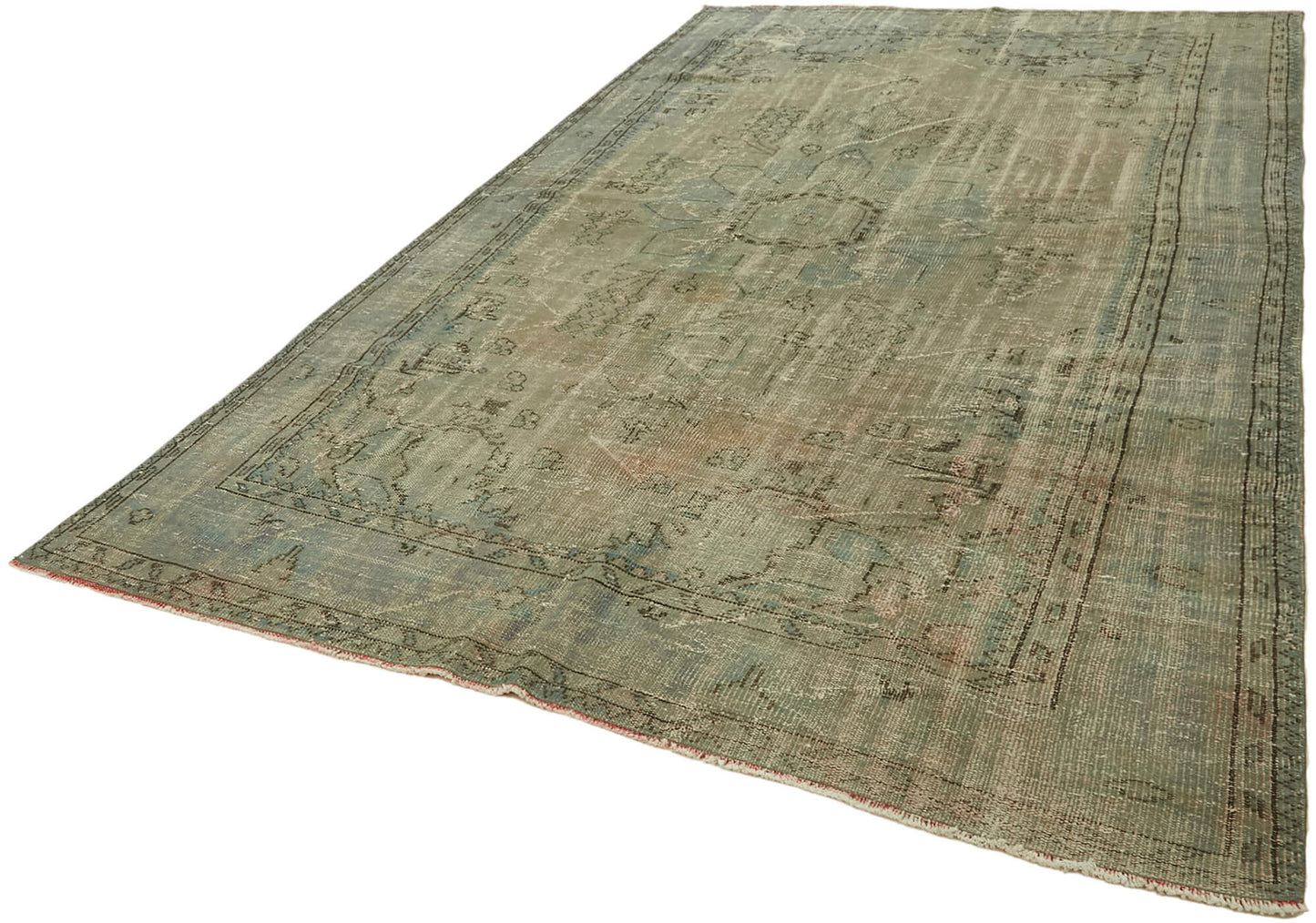7x11 Blue Overdyed Rug - 44494