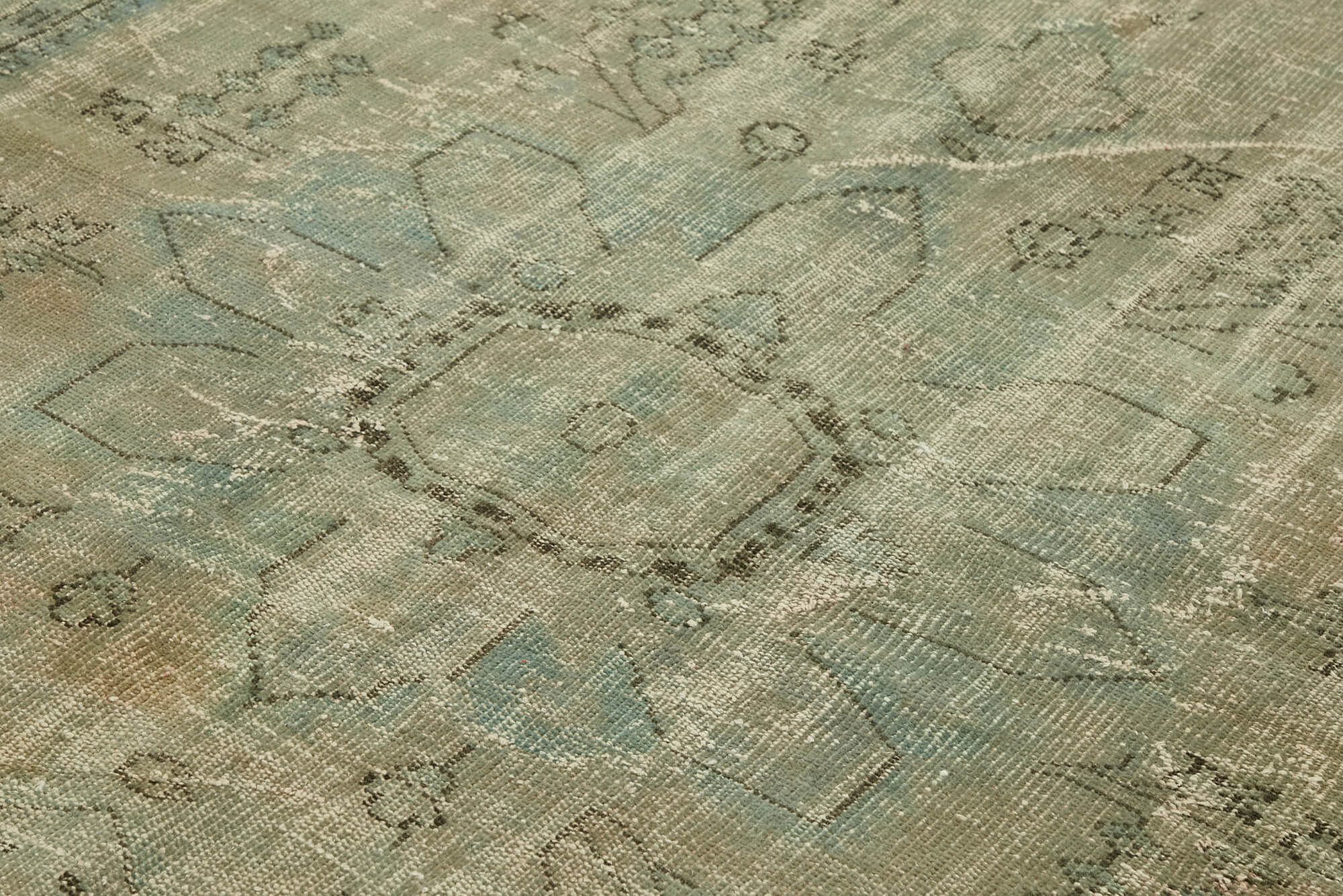 7x11 Blue Overdyed Rug - 44494