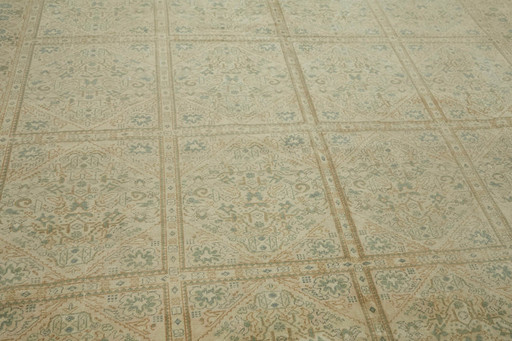 9x13 Beige Vintage Large Area Rug - 44682