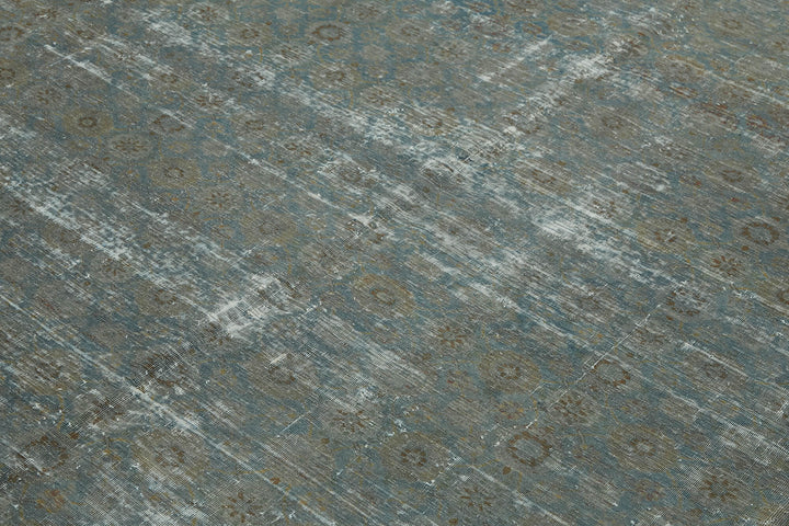 10x13 Grey Overdyed Large Area Rug - 44683