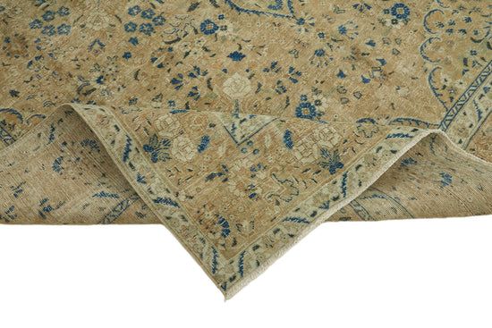 8x12 Beige Vintage Large Area Rug - 44688