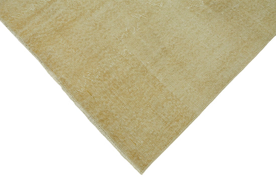 7x10 Beige Turkish Vintage Area Rug - 44693