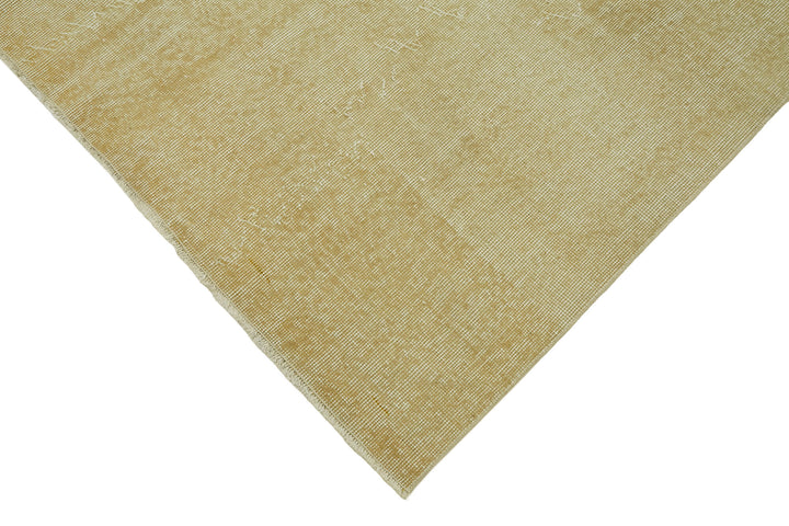 7x10 Beige Turkish Vintage Area Rug - 44693