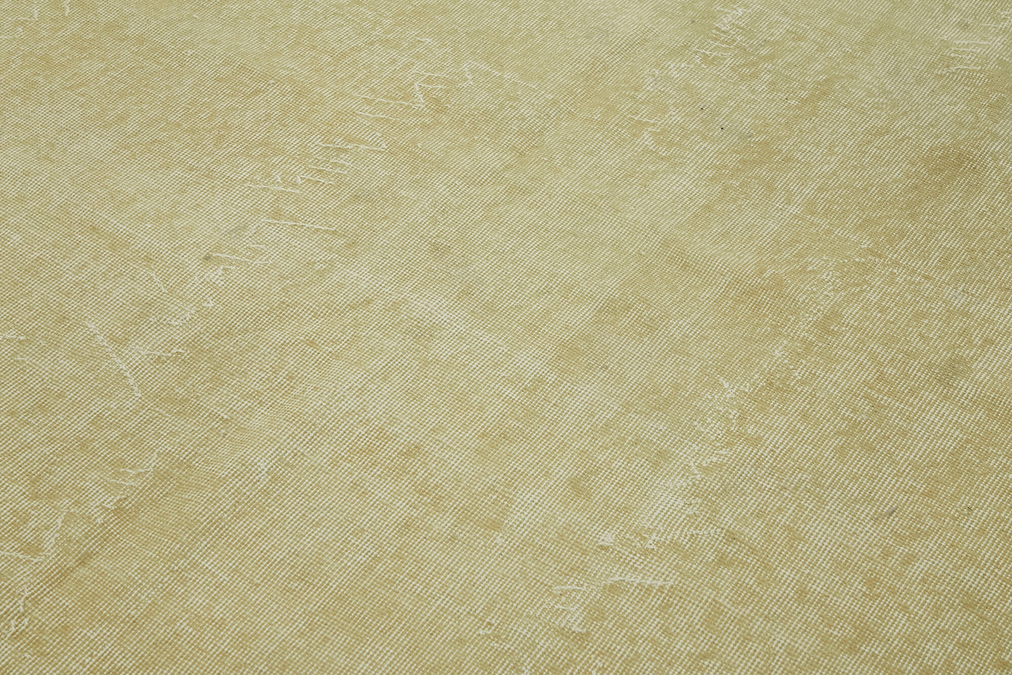 7x10 Beige Turkish Vintage Area Rug - 44693