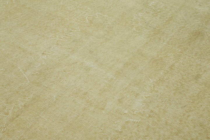 7x10 Beige Turkish Vintage Area Rug - 44693