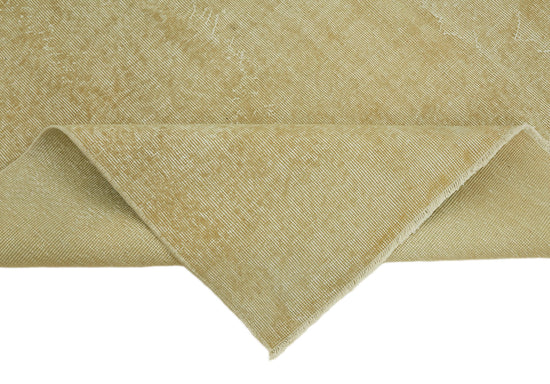 7x10 Beige Turkish Vintage Area Rug - 44693