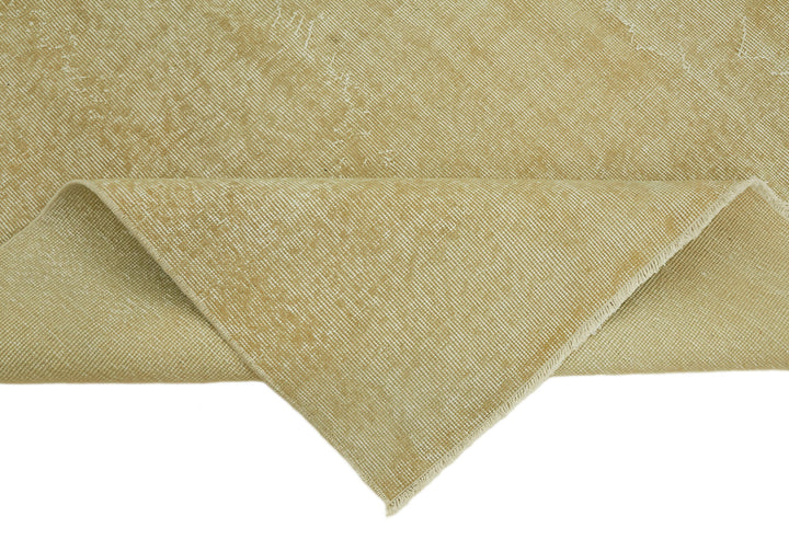 7x10 Beige Turkish Vintage Area Rug - 44693