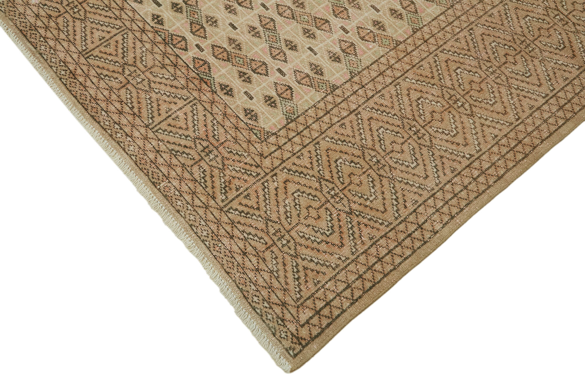 9x11 Beige Vintage Large Area Rug - 44726
