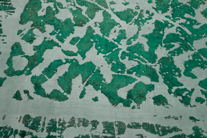 8x12 Grey Overdyed Large Area Rug - 44747