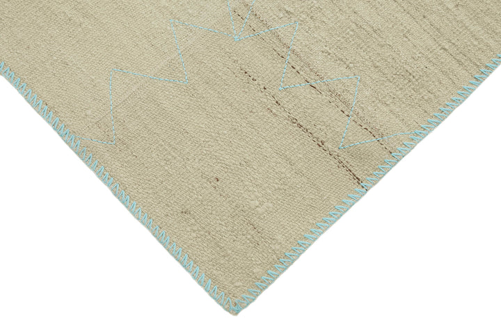 3x4 Beige Hemp Kilim Rug - 44831