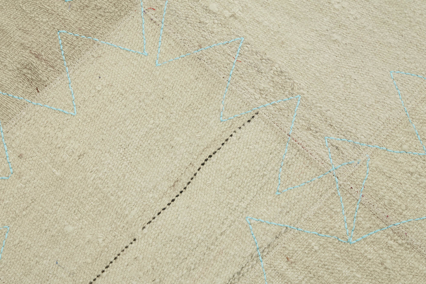 3x4 Beige Hemp Kilim Rug - 44831