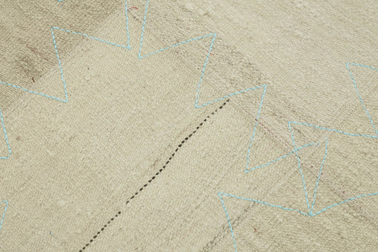 3x4 Beige Hemp Kilim Rug - 44831