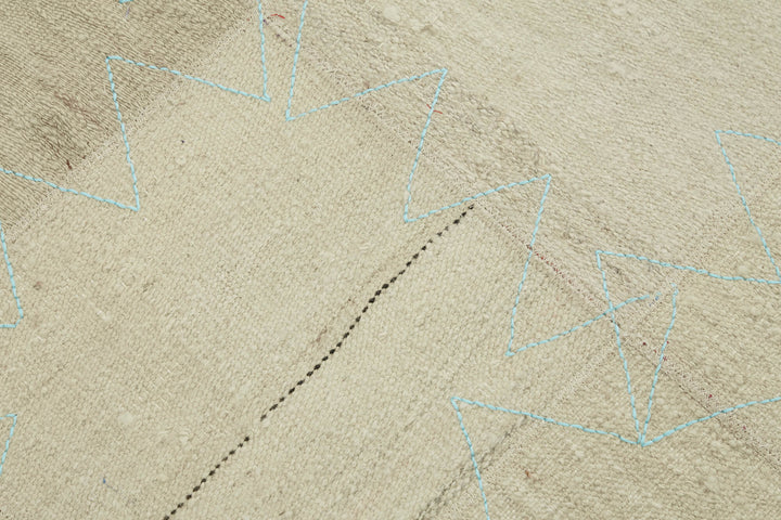 3x4 Beige Hemp Kilim Rug - 44831