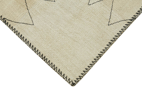 3x4 Beige Hemp Kilim Rug - 44832