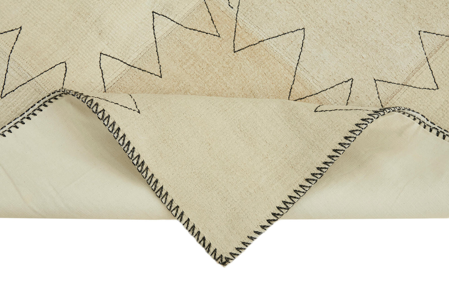 3x4 Beige Hemp Kilim Rug - 44832