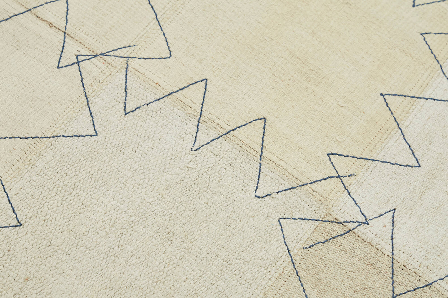 3x4 Beige Hemp Kilim Rug - 44833