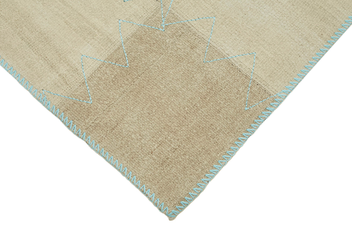 3x4 Beige Hemp Kilim Rug - 44834