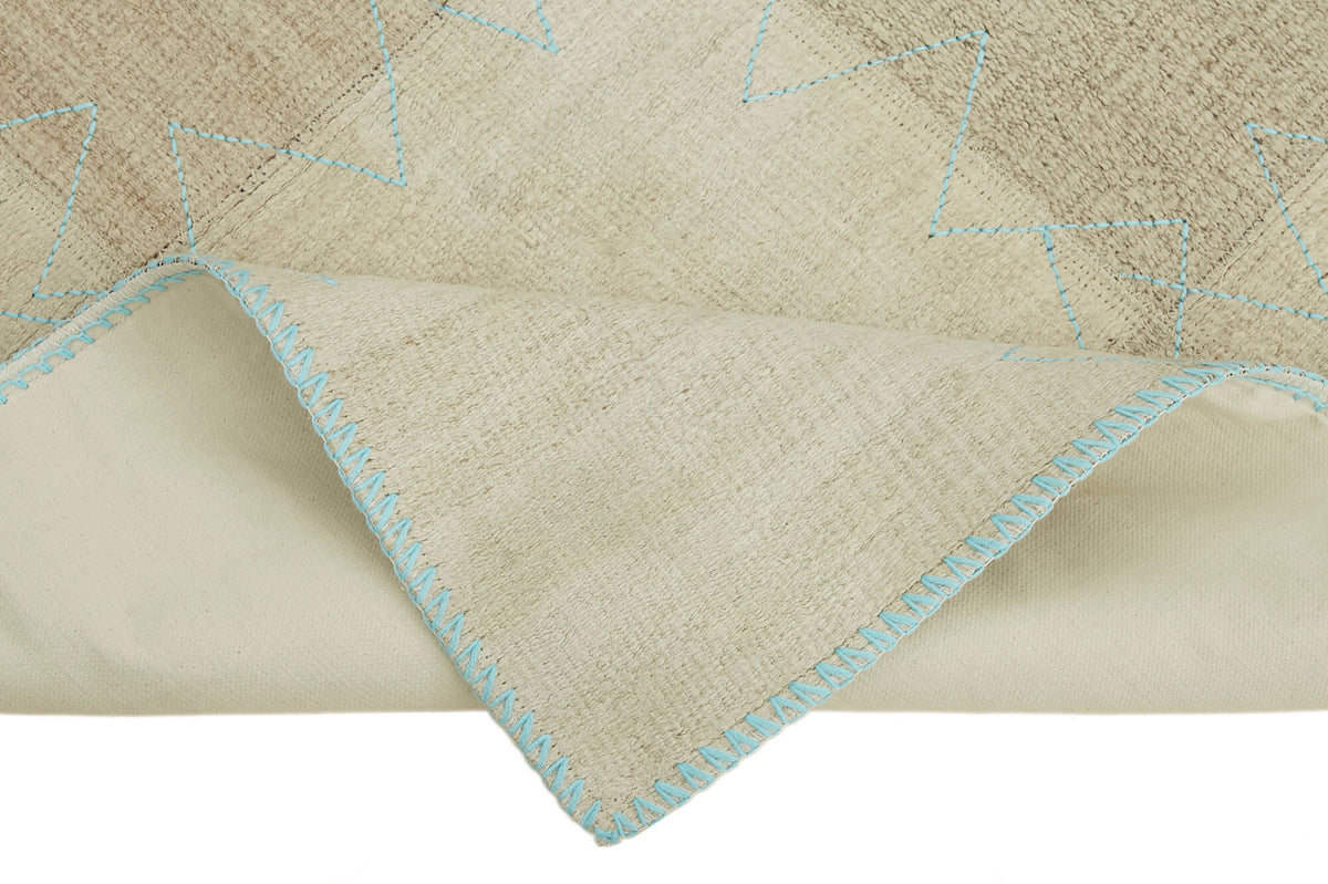 3x4 Beige Hemp Kilim Rug - 44834