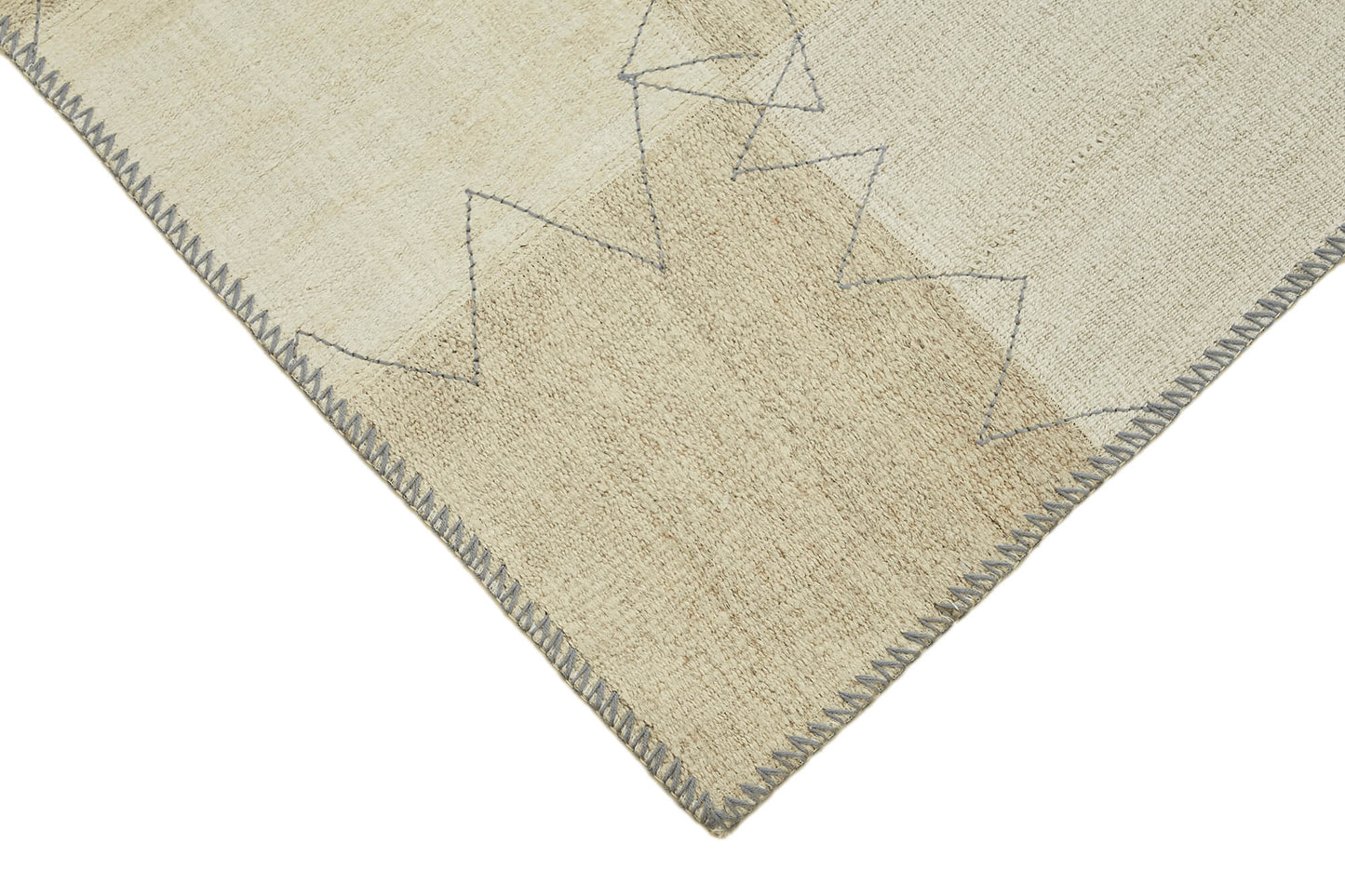 3x4 Beige Hemp Kilim Rug - 44835
