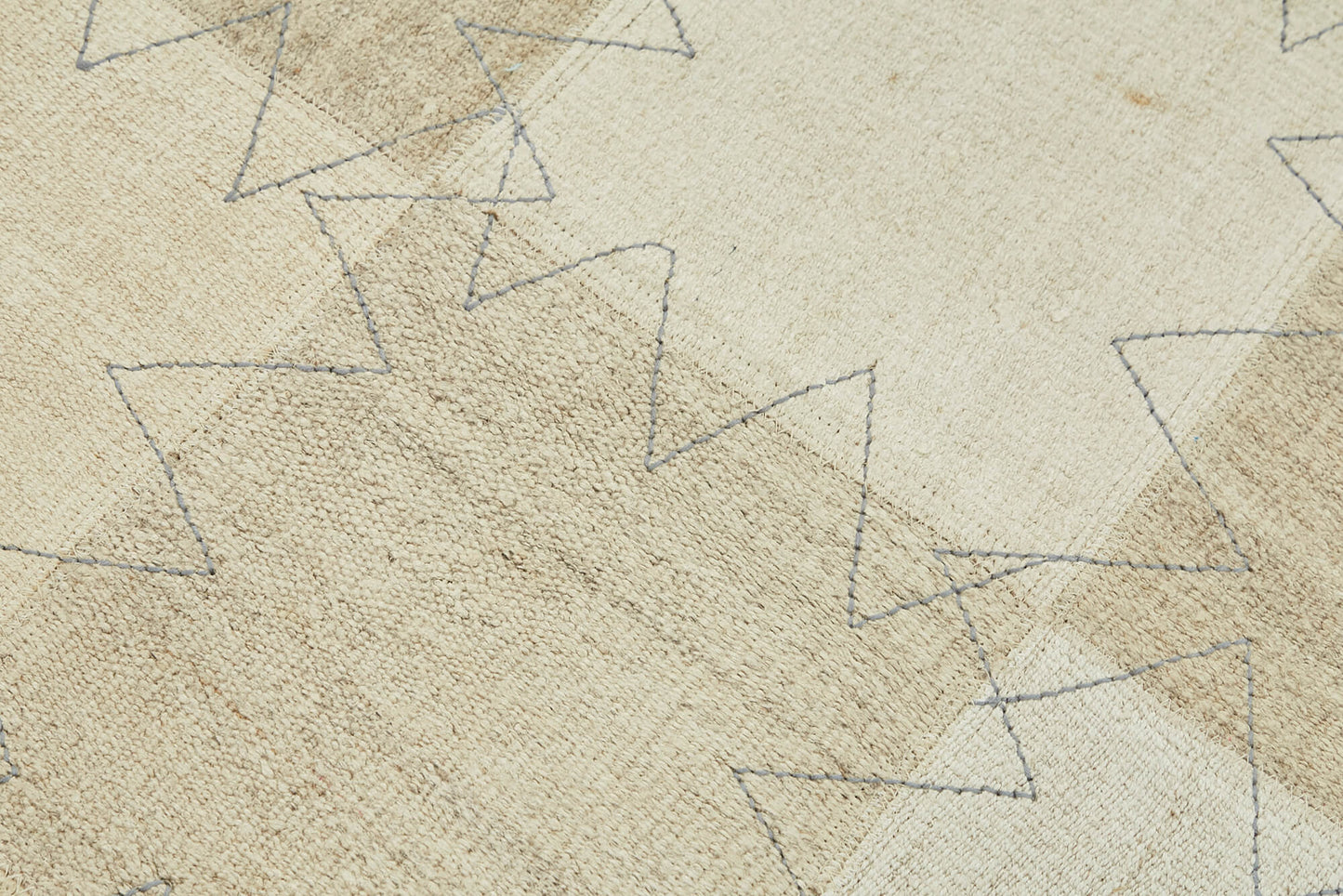 3x4 Beige Hemp Kilim Rug - 44835