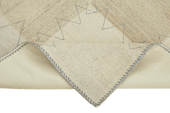 3x4 Beige Hemp Kilim Rug - 44835