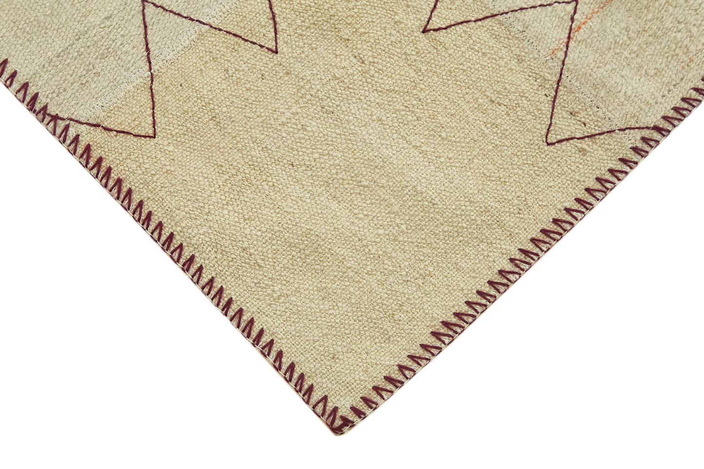 3x4 Beige Hemp Kilim Rug - 44836