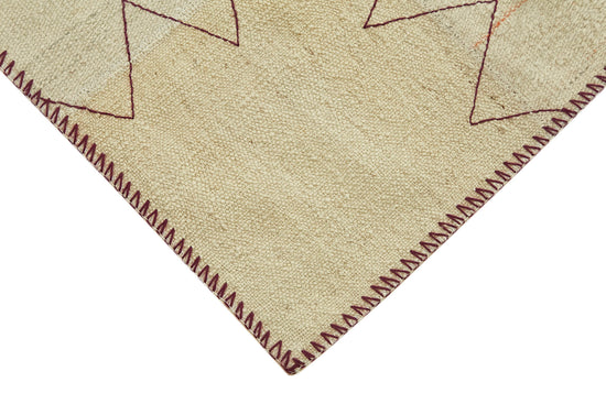 3x4 Beige Hemp Kilim Rug - 44836