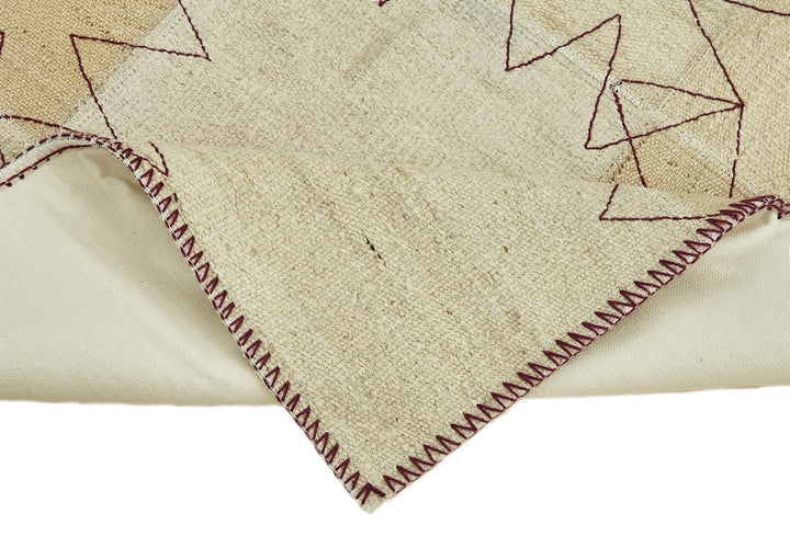 3x4 Beige Hemp Kilim Rug - 44836
