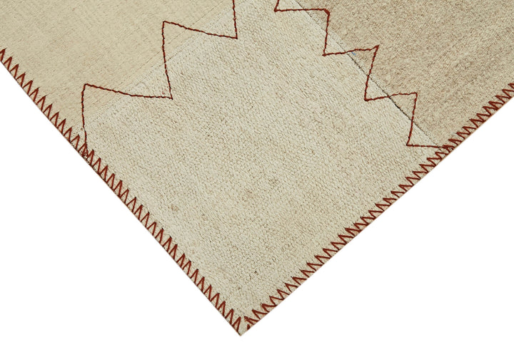 3x4 Beige Hemp Kilim Rug - 44837