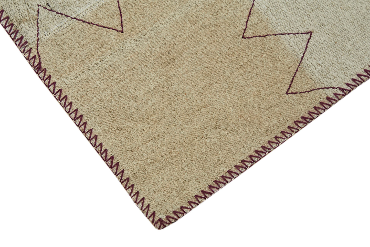 3x4 Beige Hemp Kilim Rug - 44838