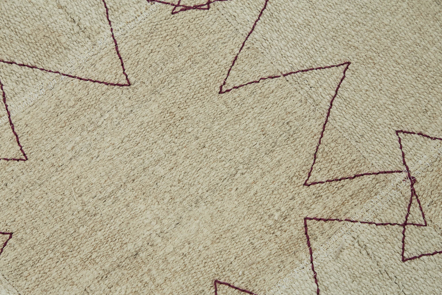 3x4 Beige Hemp Kilim Rug - 44838