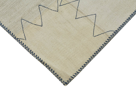 3x4 Beige Hemp Kilim Rug - 44840