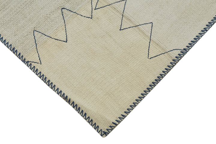 3x4 Beige Hemp Kilim Rug - 44840