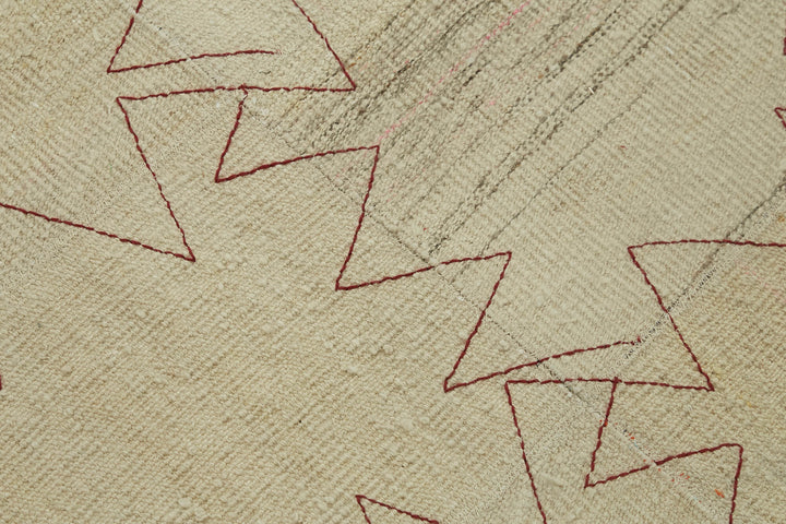 3x4 Beige Hemp Kilim Rug - 44841