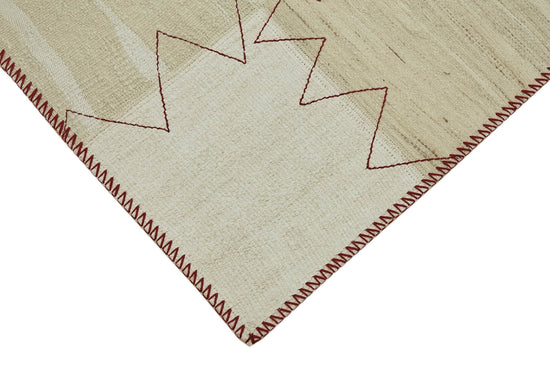 3x4 Beige Hemp Kilim Rug - 44842