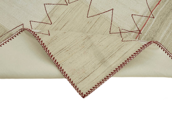 3x4 Beige Hemp Kilim Rug - 44842