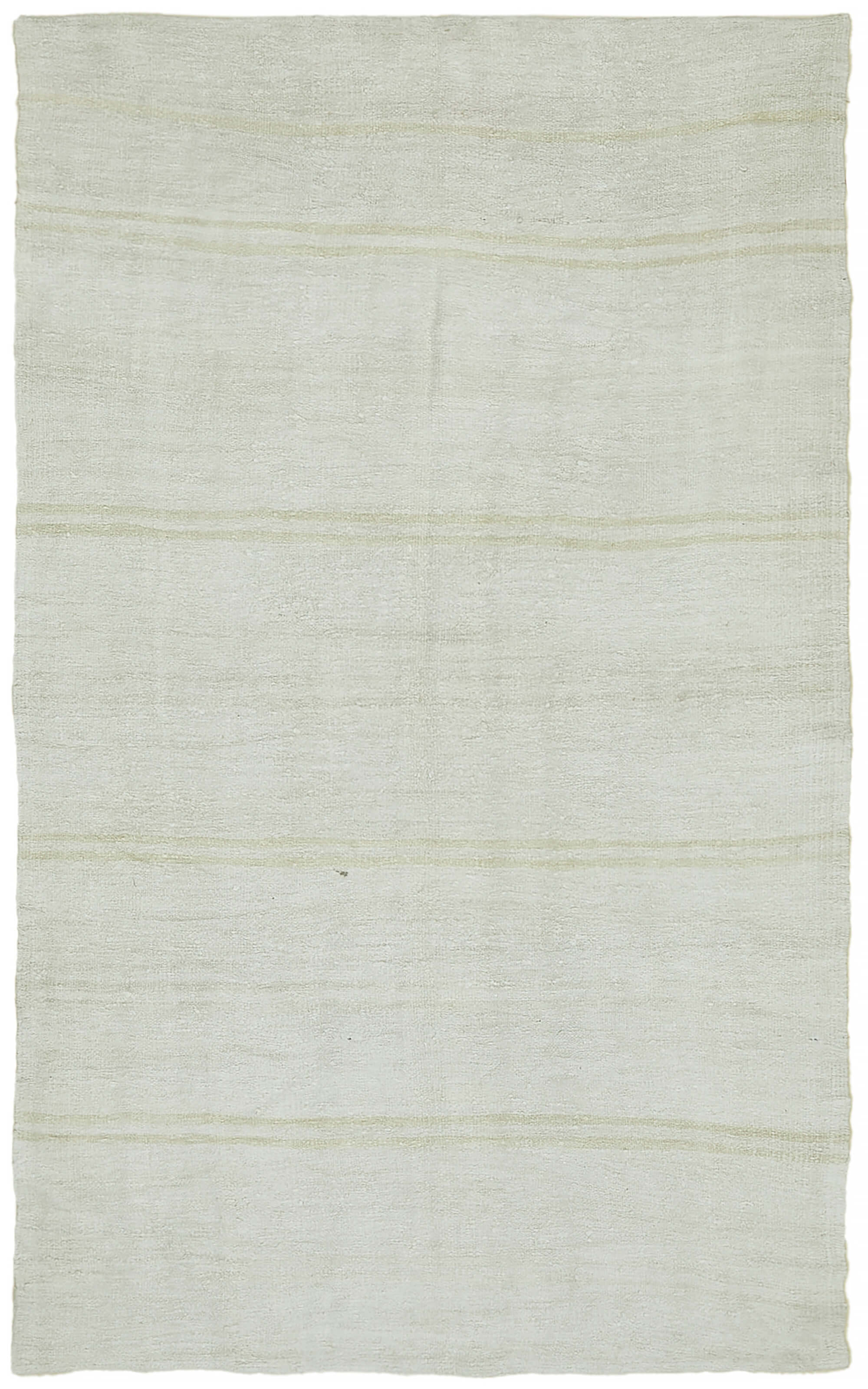 6x12 White Hemp Kilim Rug - 44868