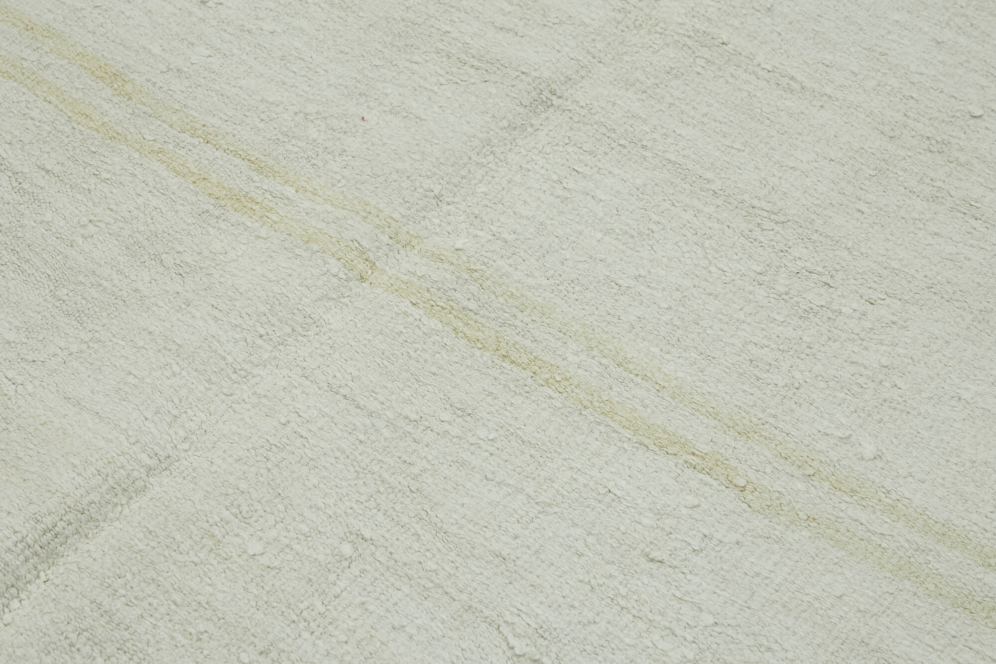 6x12 White Hemp Kilim Rug - 44868
