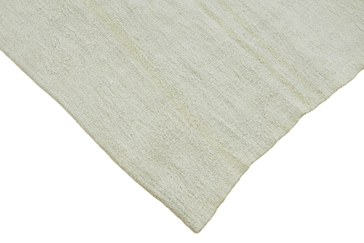 6x10 White Hemp Kilim Rug - 44869