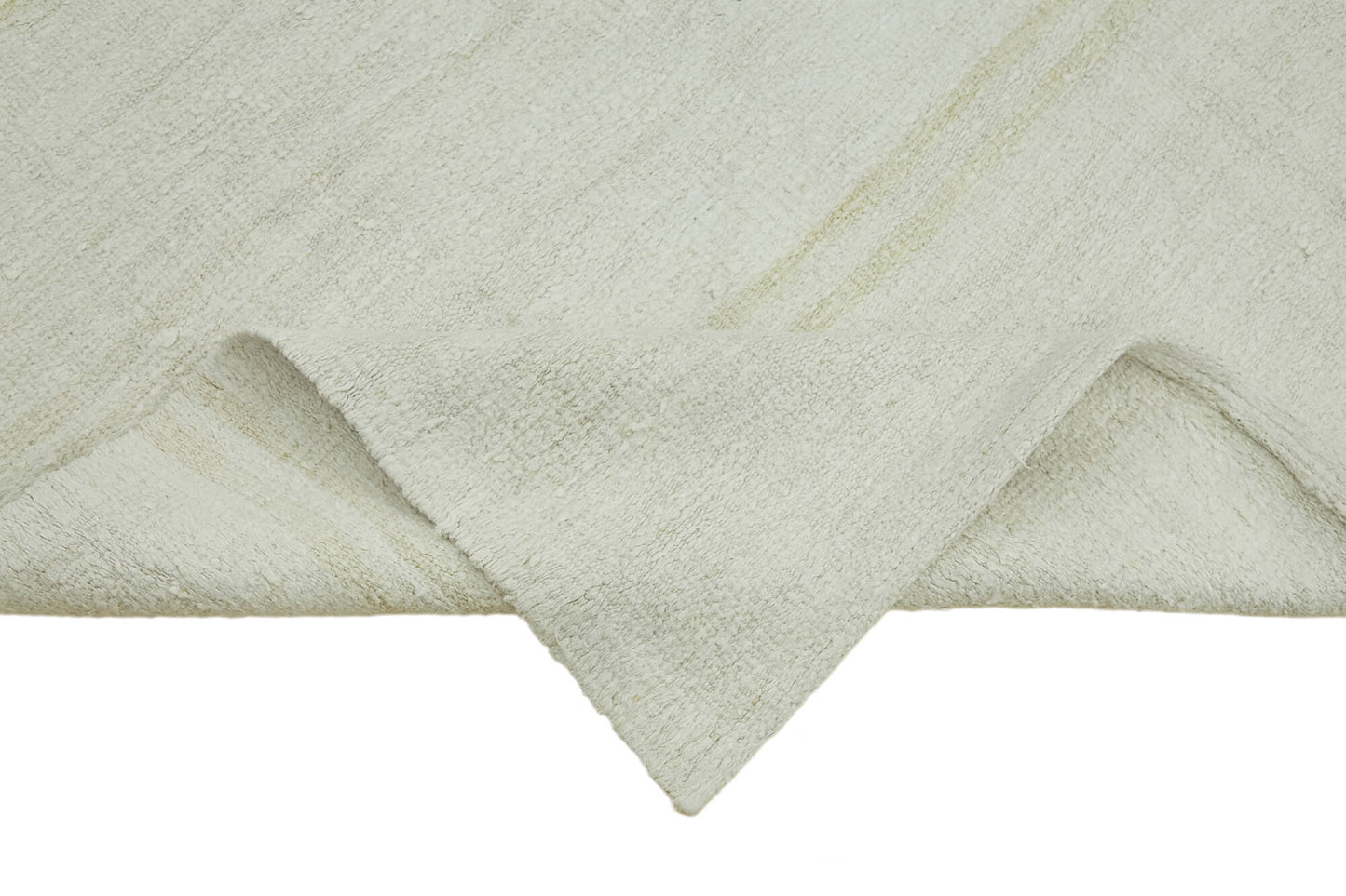 6x10 White Hemp Kilim Rug - 44869