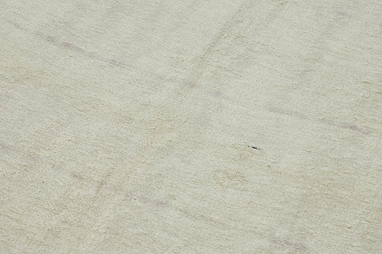 5x10 White Hemp Kilim Rug - 44873