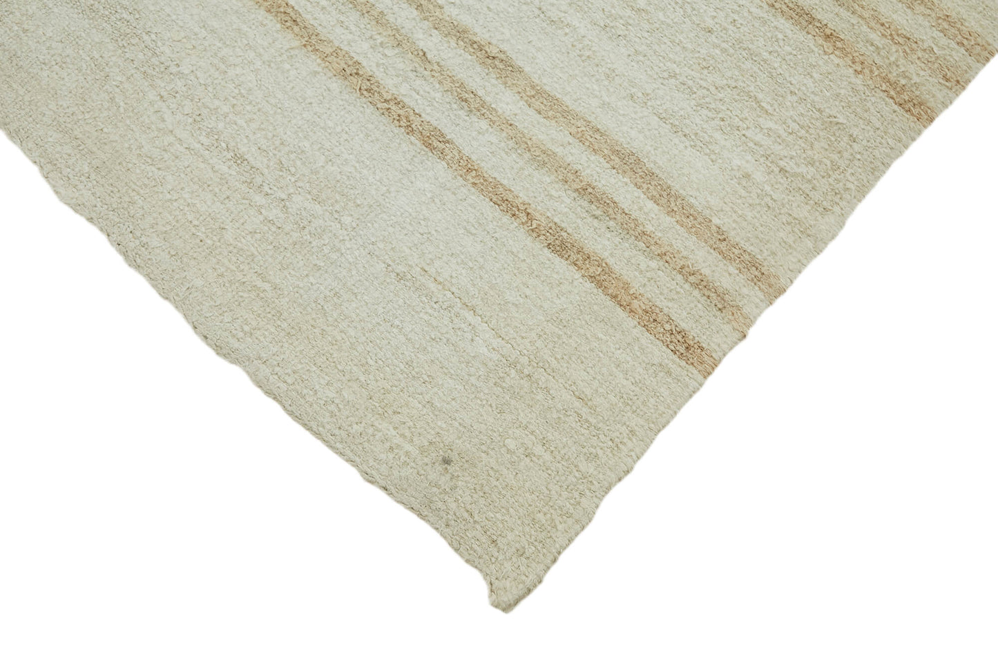5x12 Beige Hemp Kilim Rug - 44881