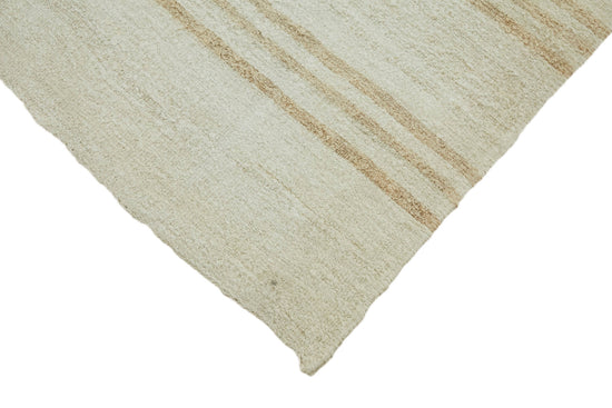 5x12 Beige Hemp Kilim Rug - 44881