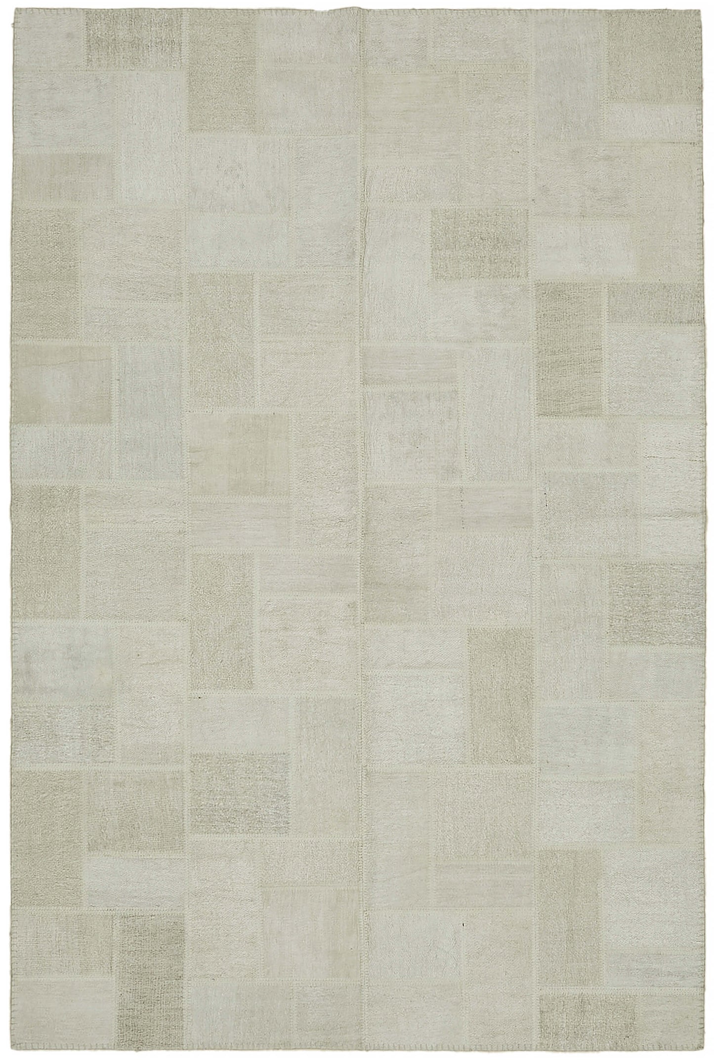 6x10 White Hemp Kilim Rug - 44886