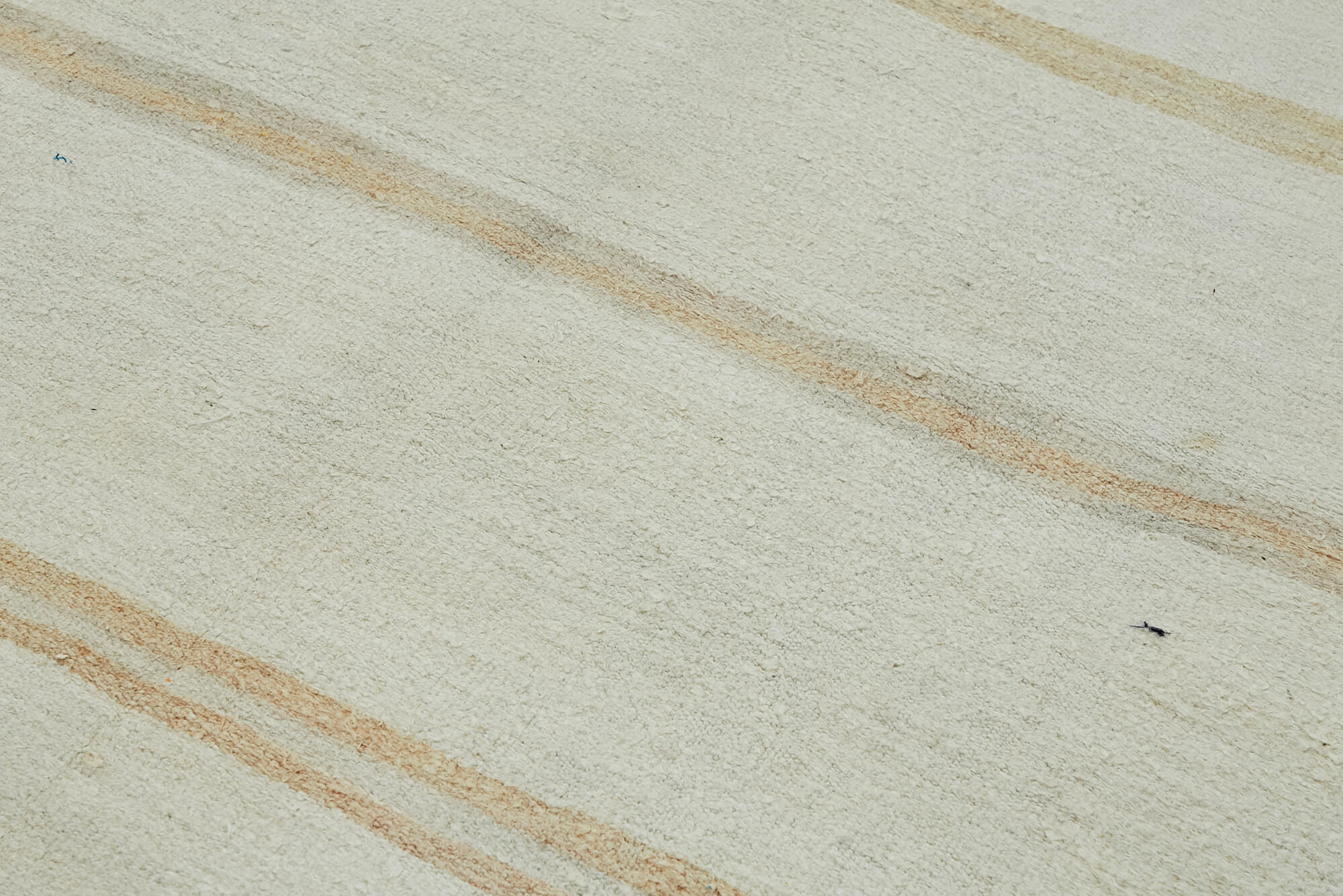 6x12 White Hemp Kilim Rug - 44888