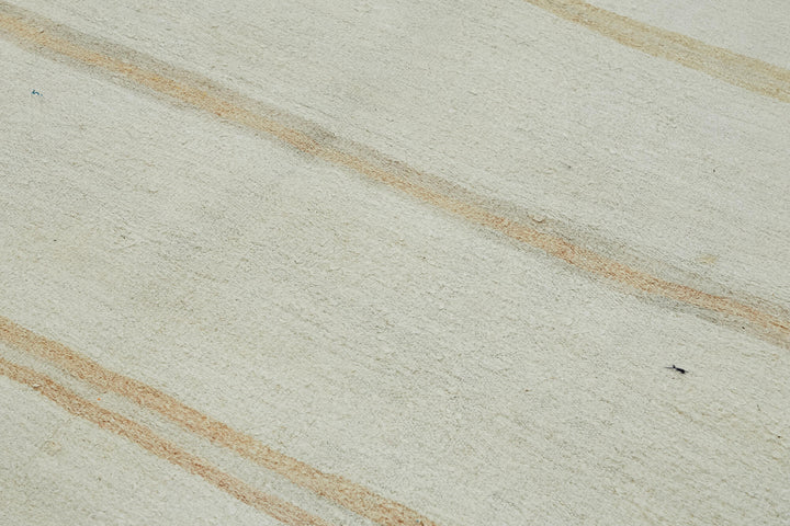 6x12 White Hemp Kilim Rug - 44888