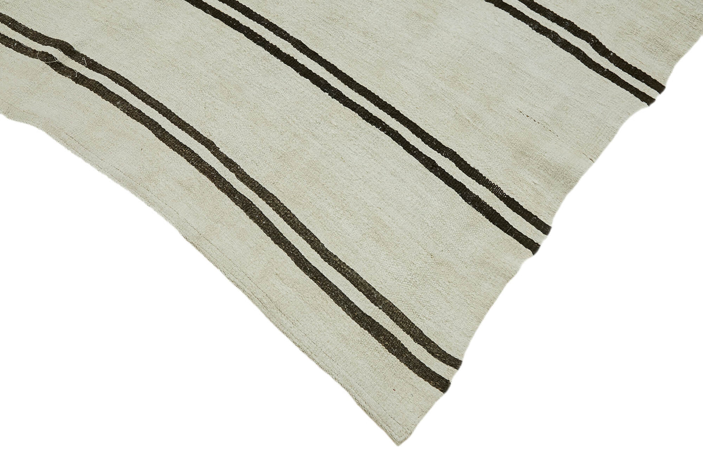 6x12 Beige Hemp Kilim Rug - 44895