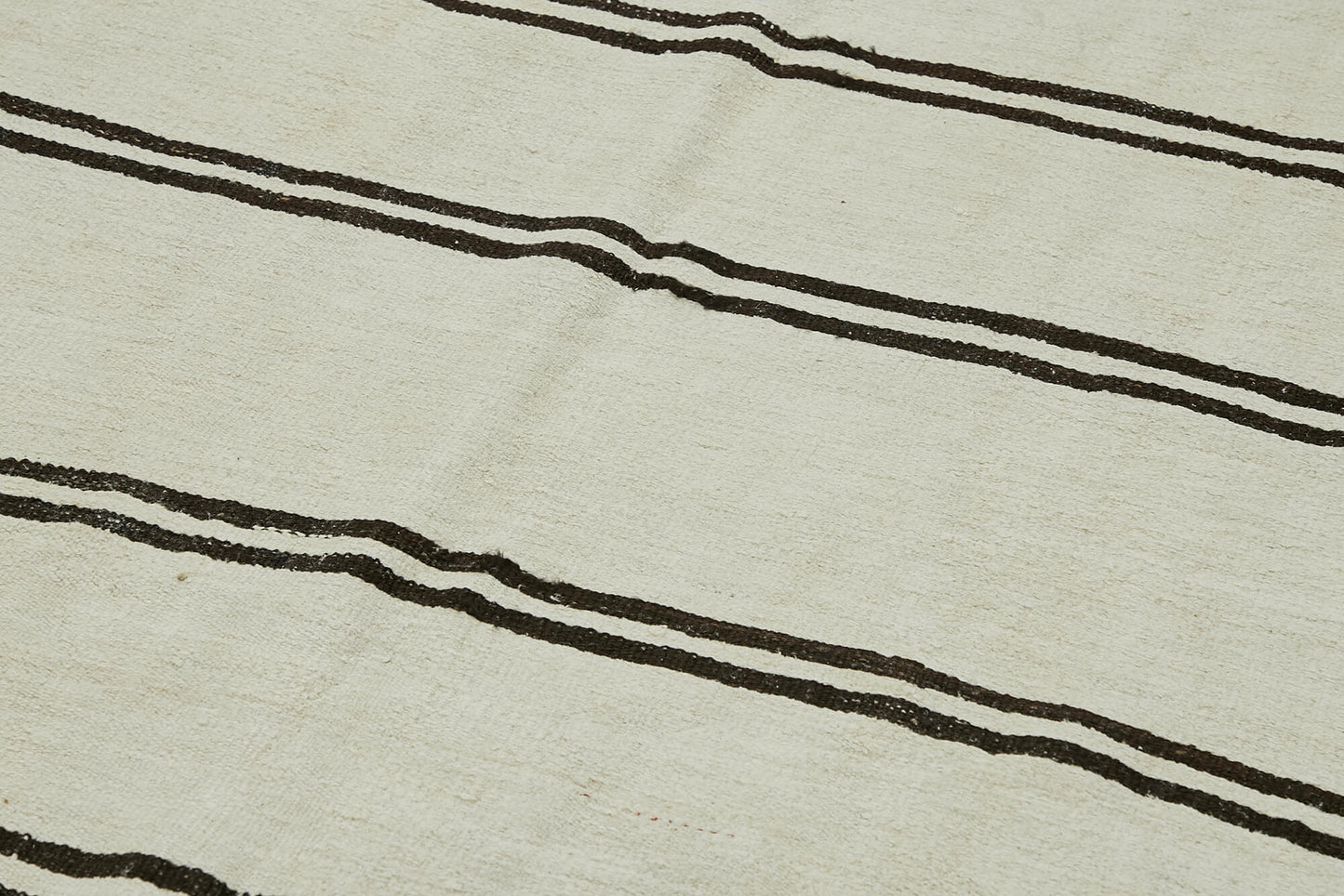 6x12 Beige Hemp Kilim Rug - 44895